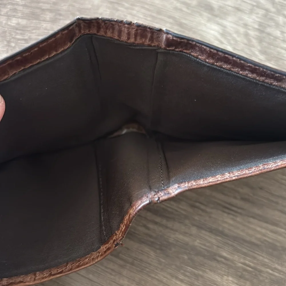 Fossil Men's Brown Leather Wallet